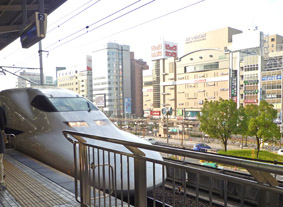 名古屋駅を出発！