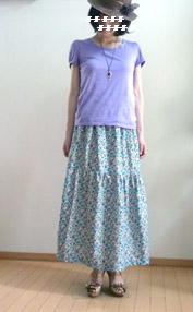 LIBERTY  * Claire Aude * Long_Skirt