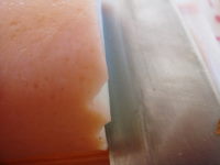 ジグザグ切ってね