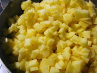 頑張って刻みました