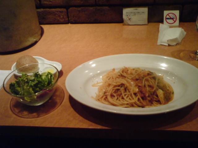 シーフード・カリフラワーのラグートマト味