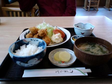 カキフライ定食