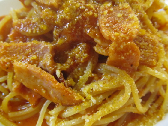 111219_1-05_La mia Vita_ベーコンのアラビアータアップ.jpg