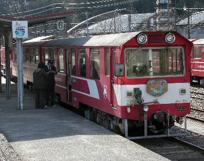 トロッコ列車だよ！