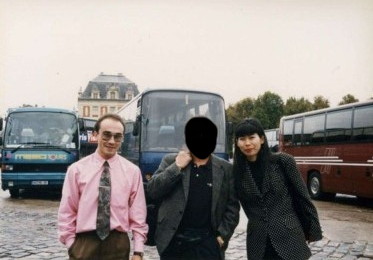 ベルサイユ宮殿で