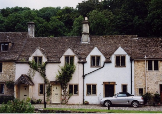 イギリスの田舎の風景