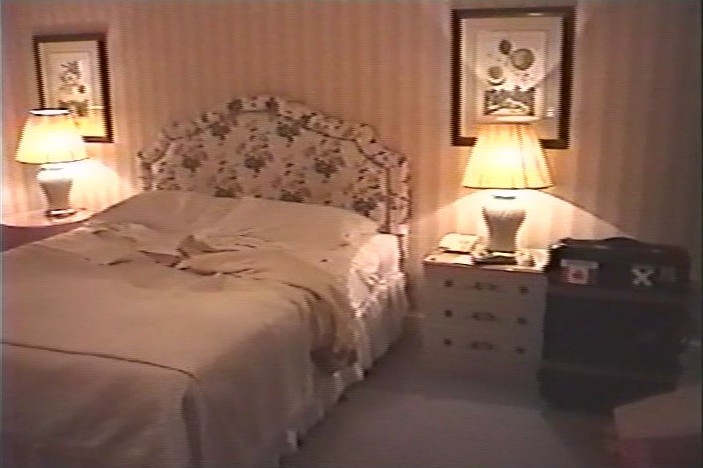 イギリスの馬牧場のあったホテルの部屋