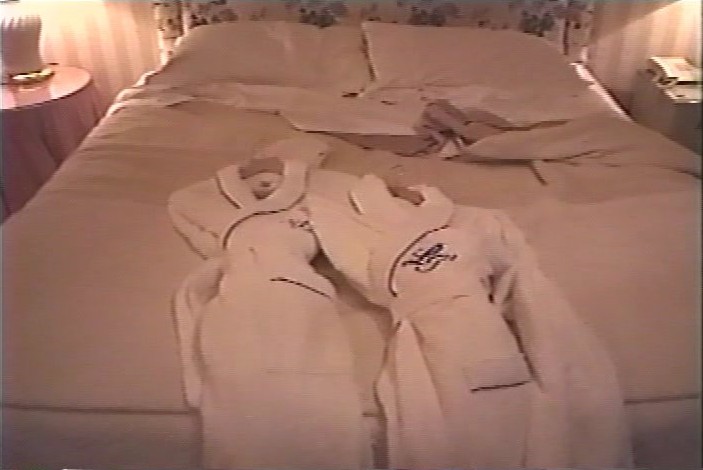 イギリスの馬牧場のあったホテルの部屋