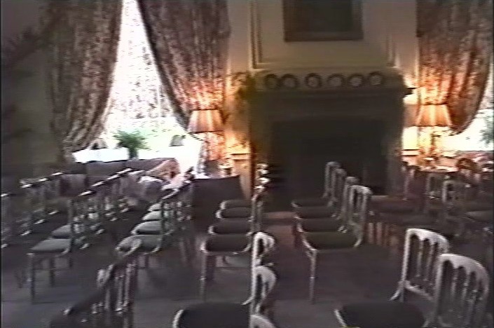 イギリスの馬牧場のあったホテル内