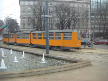 ミラノの電車１