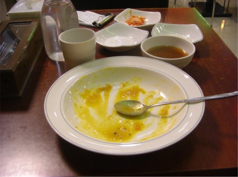 ソウル今日の夕食１