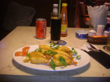 今日の夕食（ベトナムのホーチミン）