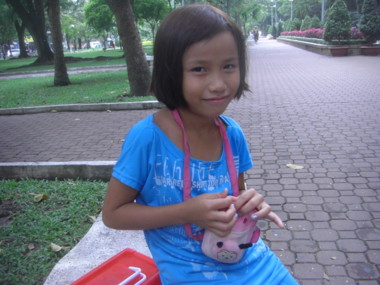 ホーチミンの少年