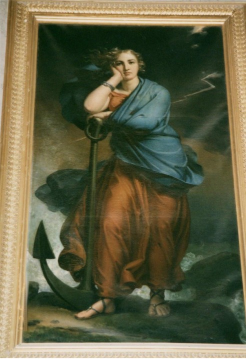 ベルサイユ宮殿内部の絵画