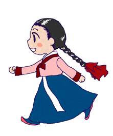 オラ　つぁんぐむって言うだぁ～。とっつぁんもかっつぁんもイネェけんど、立派な女官になるダヨ～　　んだけど、チェゴサングン様から呼び出し食らっただよぉ～（´－｀；）　　