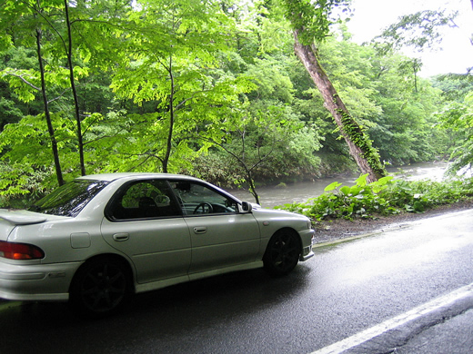 奥入瀬渓流とGC8