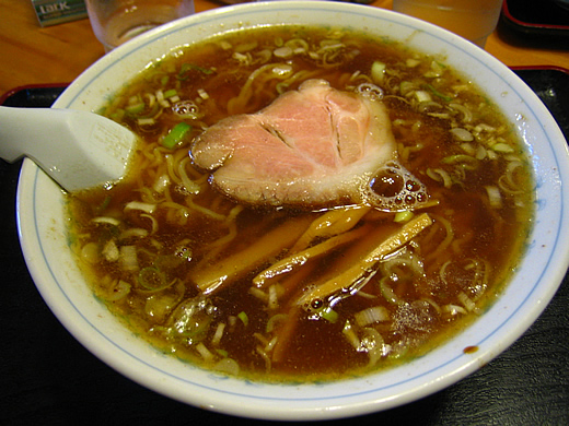 焼き干しラーメン。