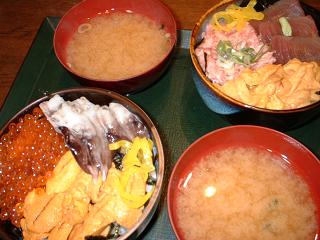 海鮮丼１日目