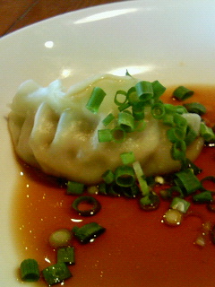 ラーメンではなく、餃子の写メ