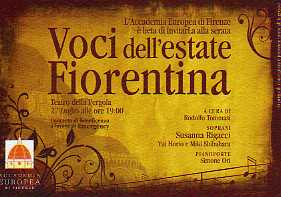 voci dell'estate fiorentina