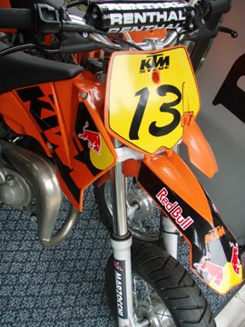20060721 Steveさん：RedBull仕様のミニモタ