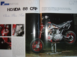 HONDA CRFの88cc版