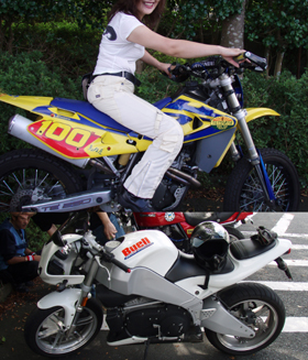 20060909 丸天ツー：バイク品評会？