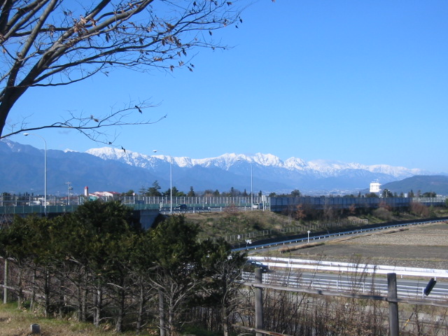 梓川SAからの眺め