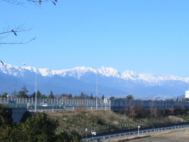 梓川SAからの眺め