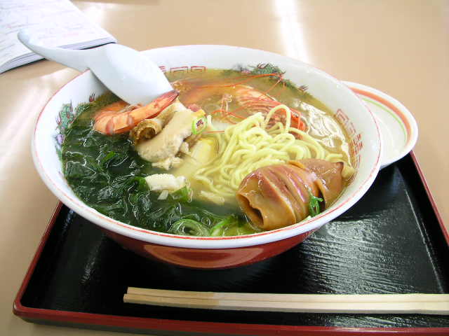 海鮮ラーメン＠道の駅とうま