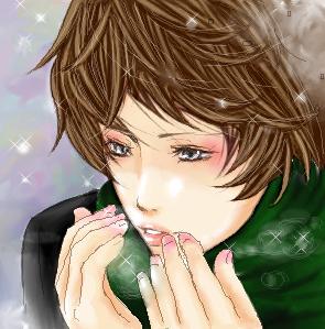 塗り絵(線画：kinako様)