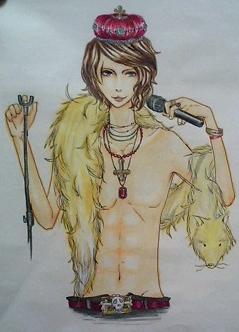 塗り絵（線画：リョウジ）