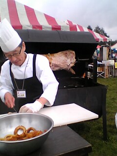 豚の丸焼き