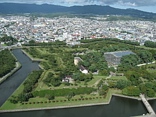 五稜郭タワーからの景色