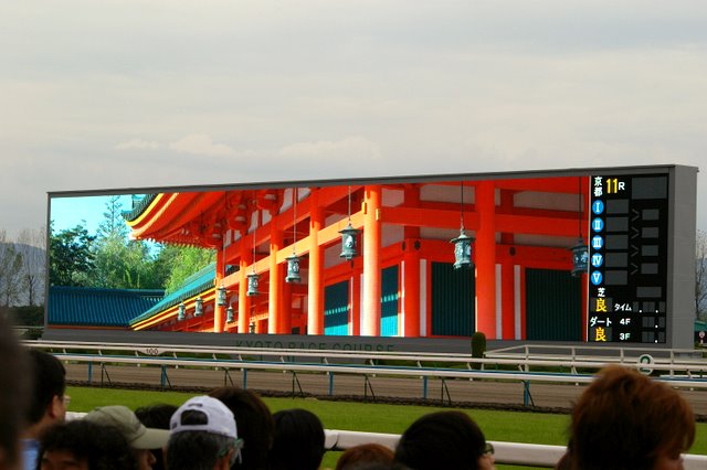 京都競馬場　マルチターフビジョン