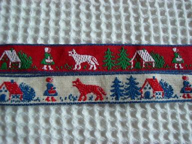 赤頭巾　チロルテープ