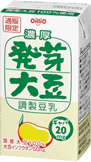 日清オイリオ　発芽大豆調整豆乳