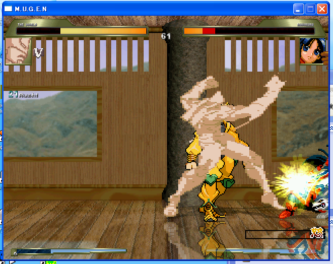 2回戦　ナコルルVSザ・ワールド