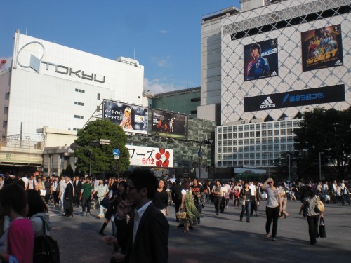 渋谷スクランブル交差点