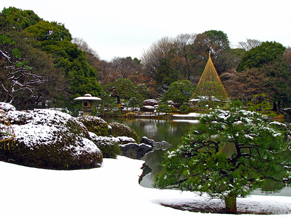 雪景色☆六義園