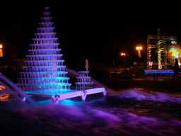 木曽三川公園　イルミネーション2010　シャンパングラスタワー