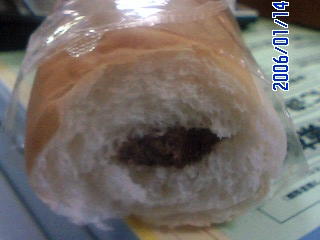 麦チョコサンド断面