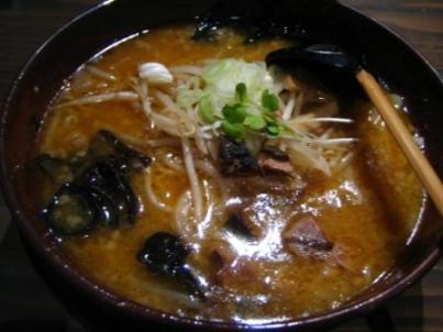 白樺山荘　みそラーメン