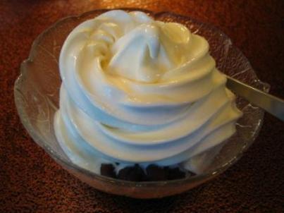あまとうのクリームぜんざい