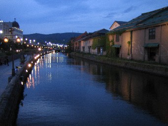 小樽運河夜散策