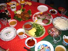 クリスマスディナー2005