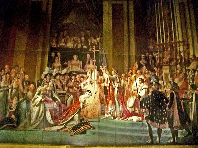 皇帝ナポレオン１世と皇后ジョセフィーヌの戴冠