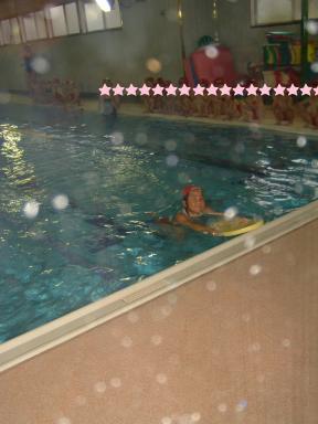 泳ぎきりました～