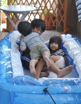 ビニールプール購入