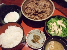 2009米沢登起波分店登-牛皿定食